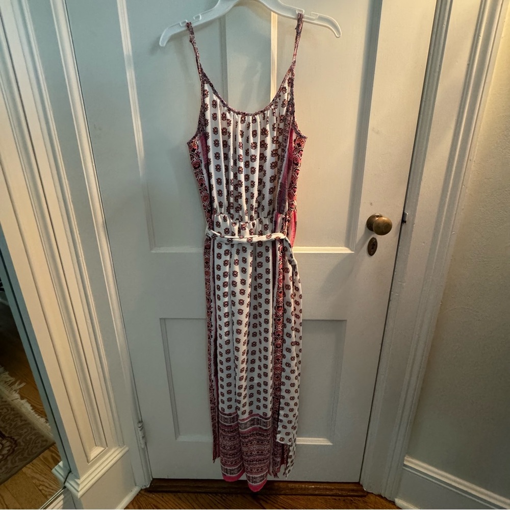 Long printed Gap dress